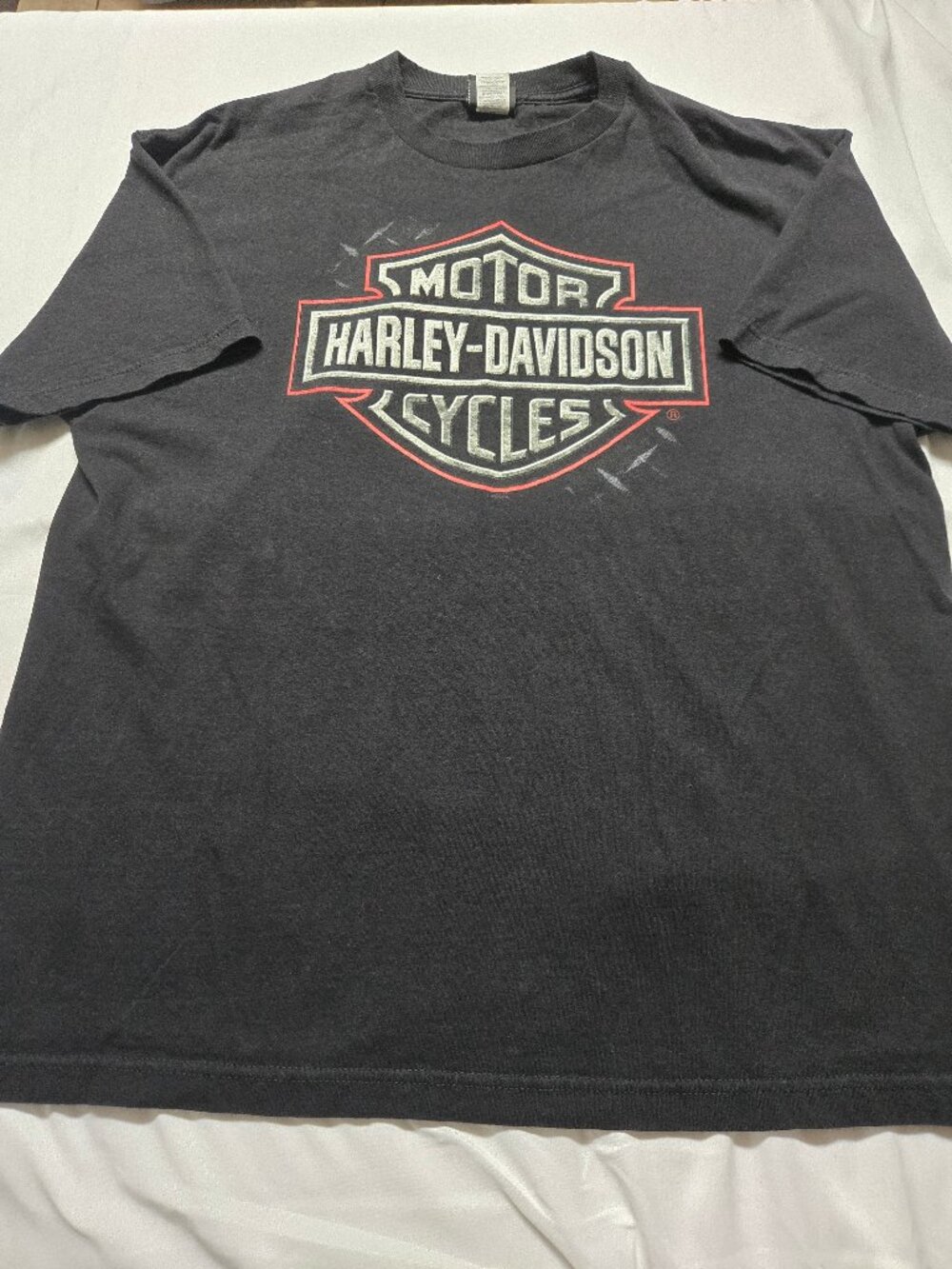 Harley Davidson Vintage 2016 Orlando Florida Black T-shirt (XL)